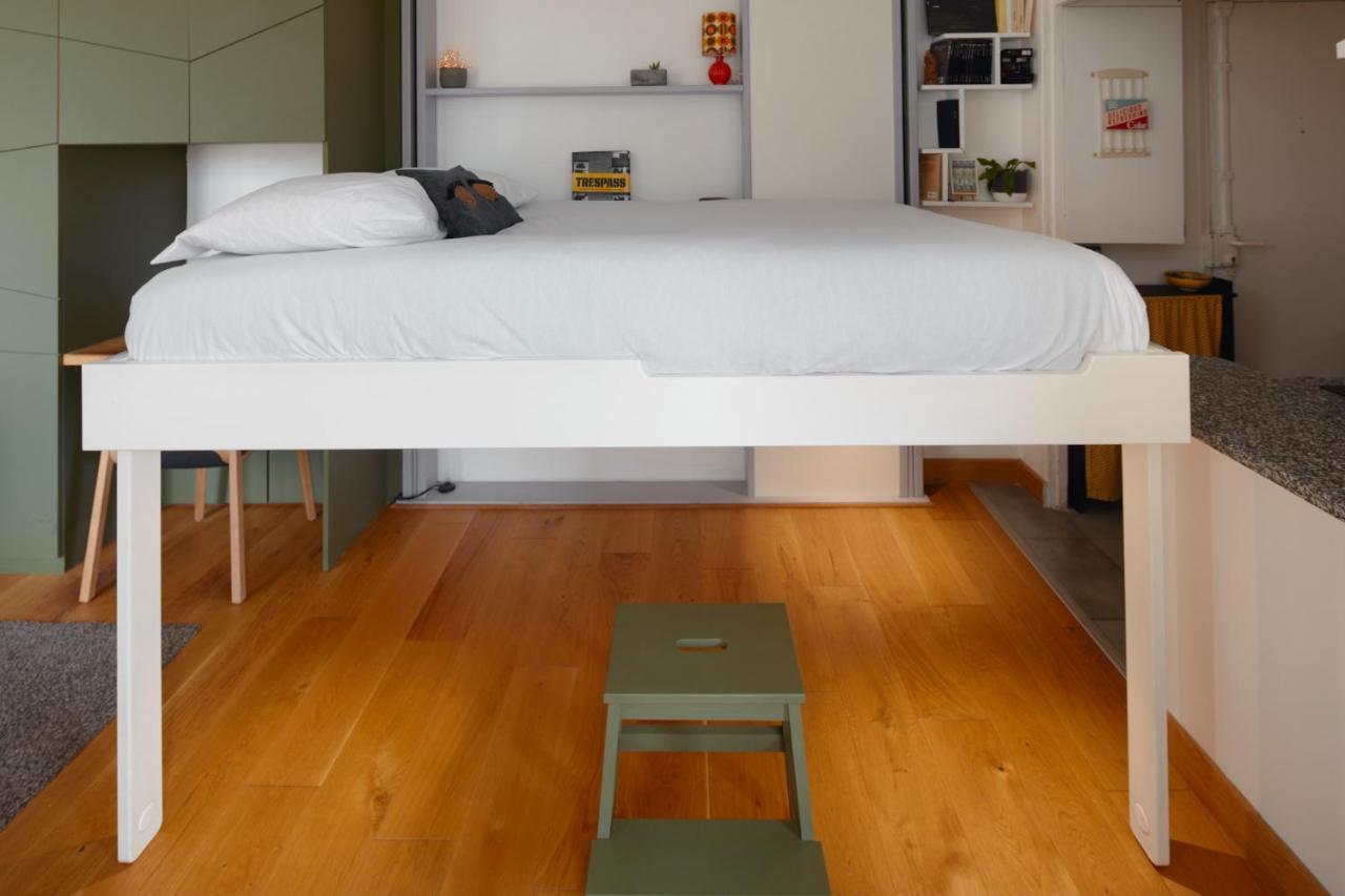 Studio Loft Design 70'S Lägenhet Clichy Exteriör bild